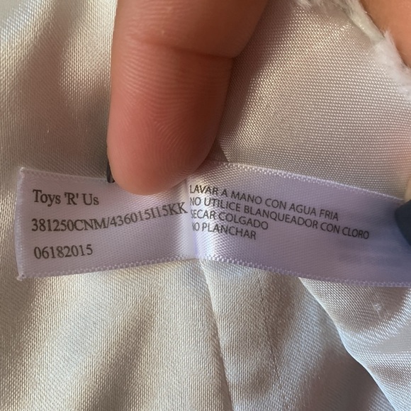 KOALA KIDS White Faux Fur Vest with Bow - Picture 5 of 7